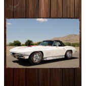 Металлическая табличка Corvette 427 L71 Convertible